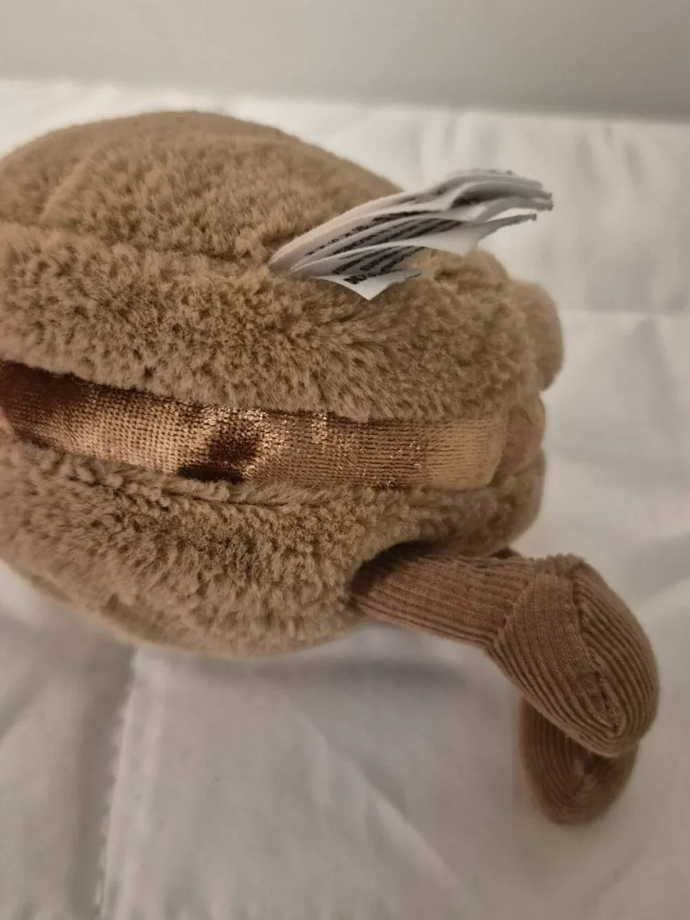 Jellycat Amuseable Macaron Chocolate Brown Plush Rare Retired NICE - Picture 5 of 5